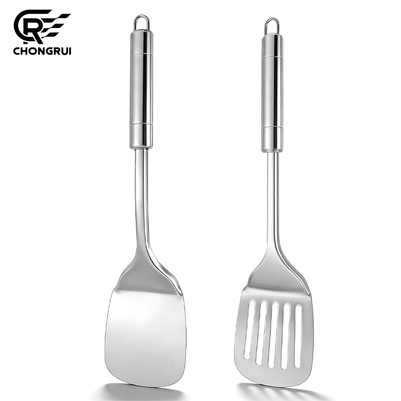 Okonomiyaki Spatula - Espátula de Aço Inoxidável com Cabo