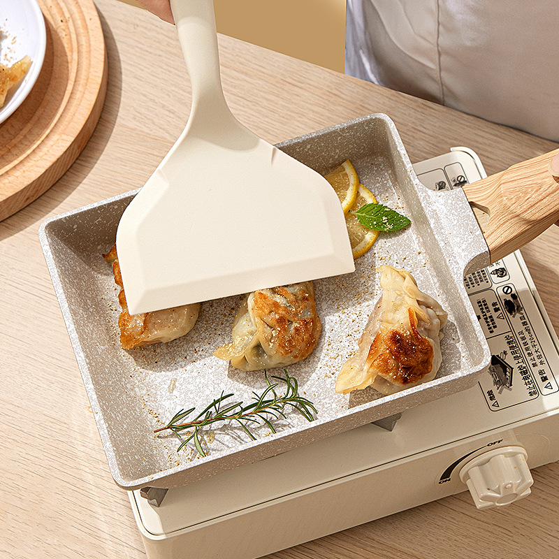 Okonomiyaki Spatula - Espátula de silicone resistente ao calor,