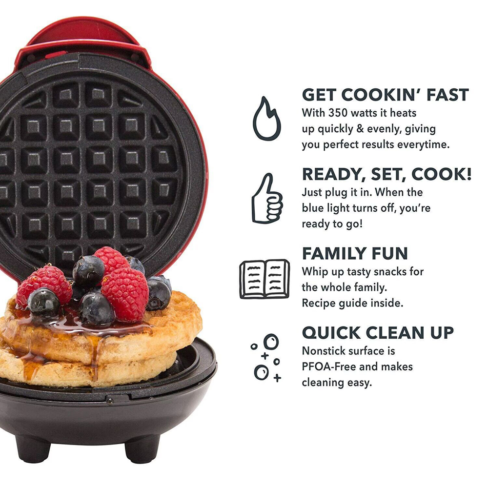Mini Máquina de Waffle, Forno  - Egg Waffle Pan avaliação e preço