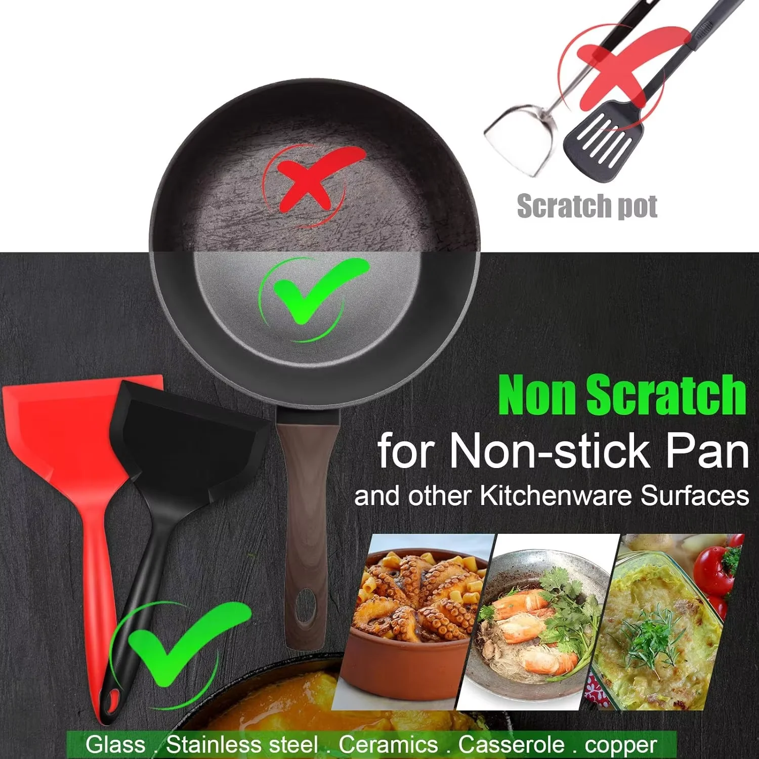 Espátula Antiaderente de Silic - Okonomiyaki Spatula avaliação e preço