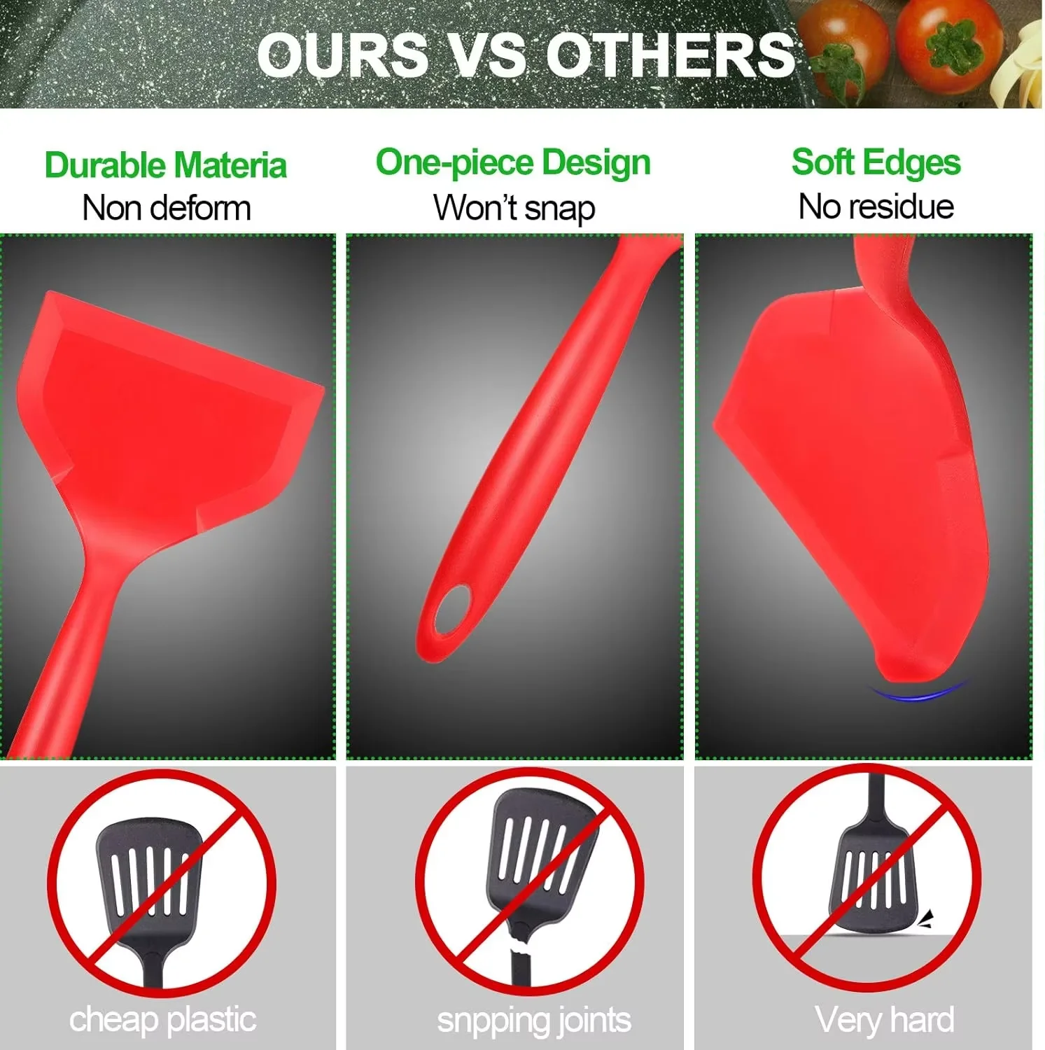 Espátula Antiaderente de Silic - Okonomiyaki Spatula avaliação e preço