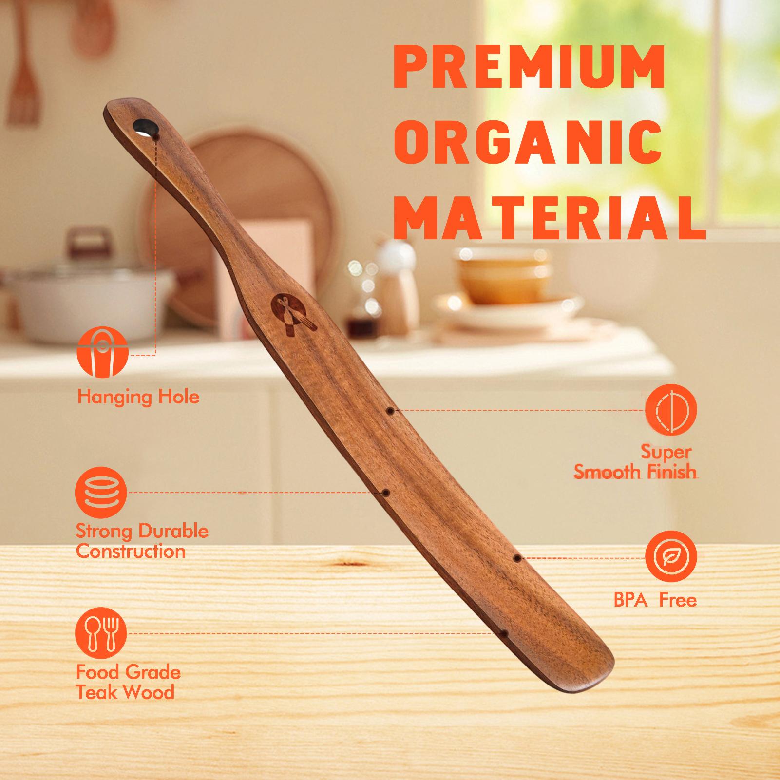 Espátula de Madeira, Colher de - Okonomiyaki Spatula avaliação e preço