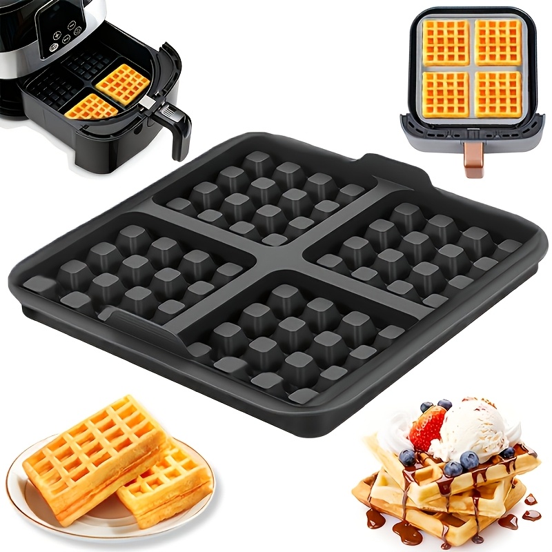 Forma Quadrada para Waffles, P - Mini Pancake Griddle avaliação e preço
