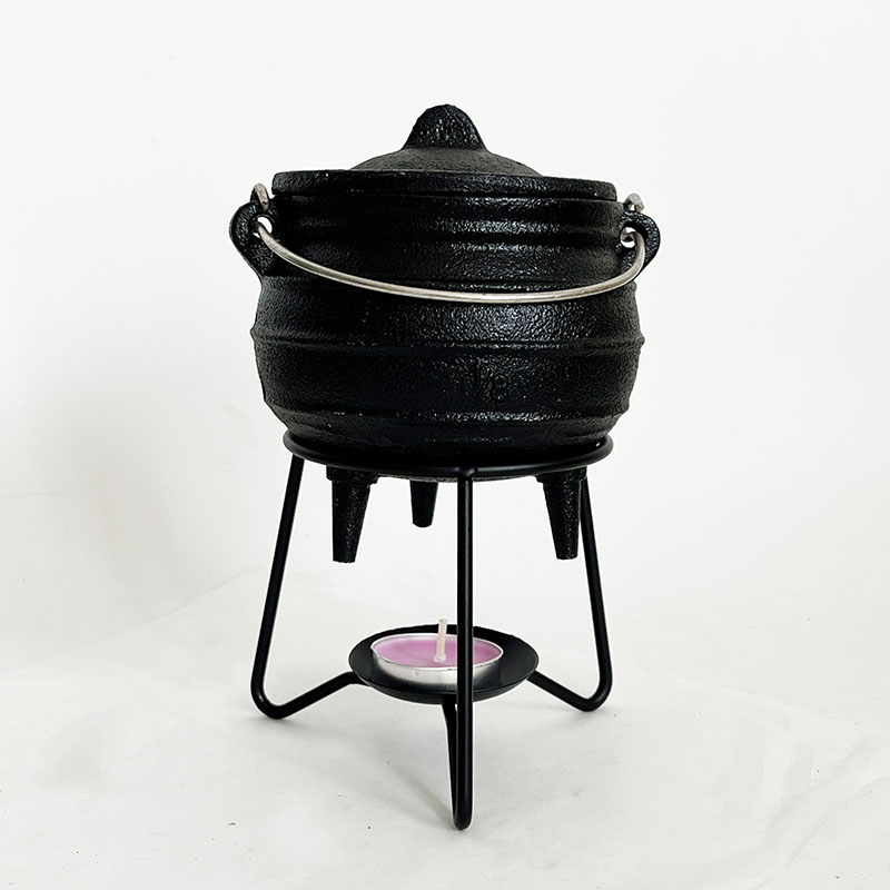 Médio 1/8 #   Caldeirão de fer - Cast Iron Corn avaliação e preço