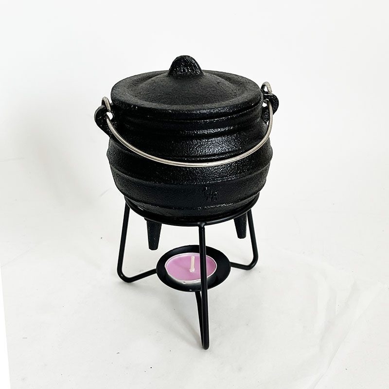 Médio 1/8 #   Caldeirão de fer - Cast Iron Corn avaliação e preço