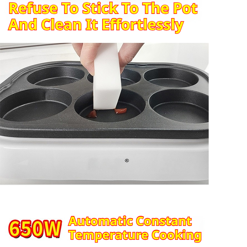 Máquina elétrica de takoyaki,  - Mini Pancake Griddle avaliação e preço