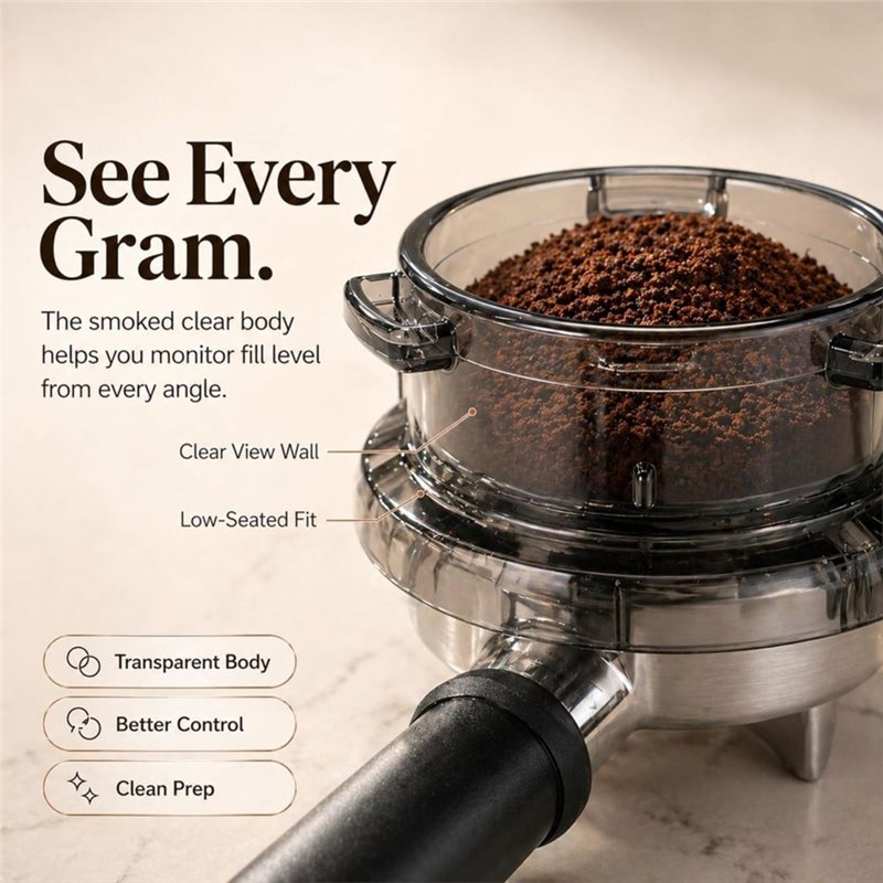 Promoção! Funil de dosagem com - Breville Espresso Barista Express avaliação e preço