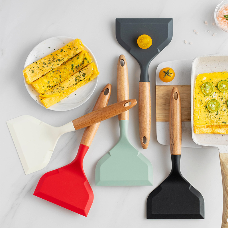 Utensílios de cozinha de silic - Okonomiyaki Spatula avaliação e preço