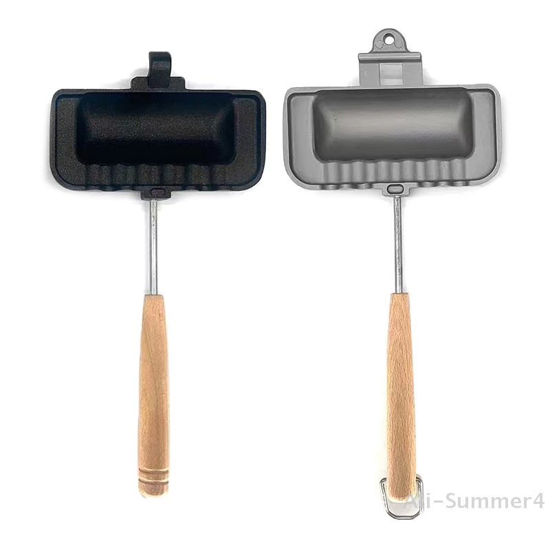 1pc dupla face sanduíche pan a - Mini Pancake Griddle avaliação e preço
